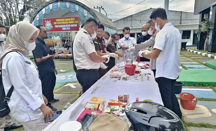 Kejari Bontang Musnahkan 274 Gram Sabu dan Barang Bukti 43 Perkara, Narkotika Mendominasi